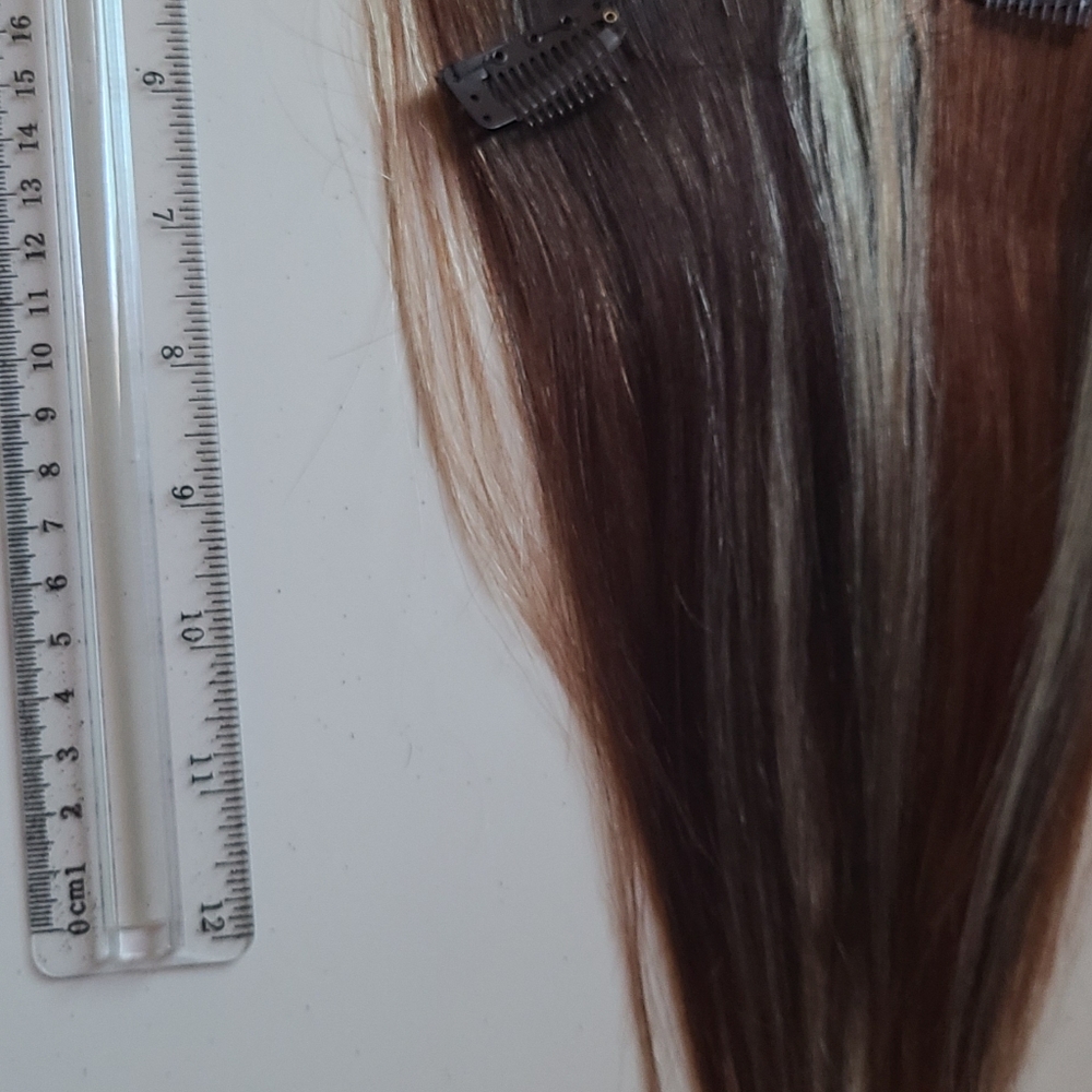 Instant Results 4 pcs Brand New 🆕️ 10 inch Hair Extensions 🌿 Real Hair - Picture 4 of 6